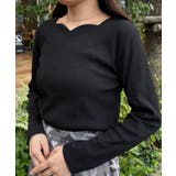 【マシンウォッシャブル・通勤・大人可愛い】ハートネックテレコプルオーバー | Couture brooch | 詳細画像16 