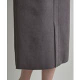 【洗える・ストレッチ・通勤】スエード調ダンボールIラインスカート | Couture brooch | 詳細画像40