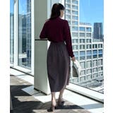 【洗える・ストレッチ・通勤】スエード調ダンボールIラインスカート | Couture brooch | 詳細画像29