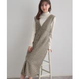 【クラシカル・通勤】ラメ千鳥釦デザインジャンスカ | Couture brooch | 詳細画像20 