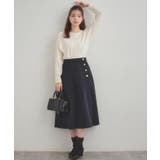 【大人上品・通勤・前後2WAY】バックパール調ドルマンニット | Couture brooch | 詳細画像13