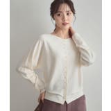 【大人上品・通勤・前後2WAY】バックパール調ドルマンニット | Couture brooch | 詳細画像9