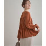 【マシンウォッシャブル・きれいめ・通勤】シャーリングチュニックブラウス | Couture brooch | 詳細画像30 