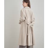 【大人上品・ベルト付き】パール調釦チェスターコート | Couture brooch | 詳細画像53 