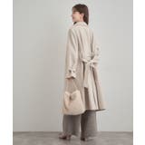 【大人上品・ベルト付き】パール調釦チェスターコート | Couture brooch | 詳細画像49 