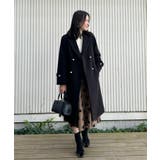 【大人上品・ベルト付き】パール調釦チェスターコート | Couture brooch | 詳細画像14 