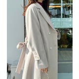 【大人上品・ベルト付き】パール調釦チェスターコート | Couture brooch | 詳細画像63 