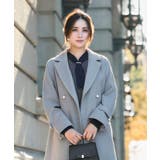 【大人上品・ベルト付き】パール調釦チェスターコート | Couture brooch | 詳細画像1 