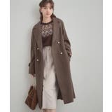 【大人上品・ベルト付き】パール調釦チェスターコート | Couture brooch | 詳細画像38 