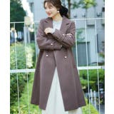 【大人上品・ベルト付き】パール調釦チェスターコート | Couture brooch | 詳細画像46 