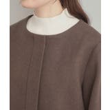 【大人可愛い・フード取り外し可能】フードフェイクファー ハーフ丈コート | Couture brooch | 詳細画像57 