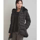 【2WAY・ベルト付き】フードフェイクファー ミドル丈ダウンコート | Couture brooch | 詳細画像29 