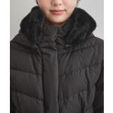 【2WAY・ベルト付き】フードフェイクファー ミドル丈ダウンコート | Couture brooch | 詳細画像48 