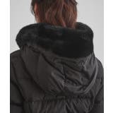 【2WAY・ベルト付き】フードフェイクファー ミドル丈ダウンコート | Couture brooch | 詳細画像51 