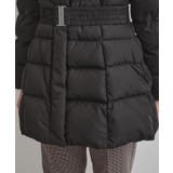 【2WAY・ベルト付き】フードフェイクファー ミドル丈ダウンコート | Couture brooch | 詳細画像55 