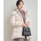 【2WAY・ベルト付き】フードフェイクファー ミドル丈ダウンコート | Couture brooch | 詳細画像4 