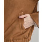 【通勤・大人上品】スエード調ダンボール ノーカラージャケット | Couture brooch | 詳細画像45 