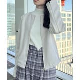 【通勤・大人上品】スエード調ダンボール ノーカラージャケット | Couture brooch | 詳細画像16 