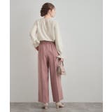 【大人可愛い・通勤】ラッフルフリルブラウス | Couture brooch | 詳細画像3