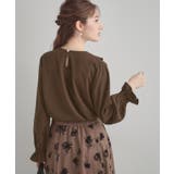 【大人可愛い・通勤】ラッフルフリルブラウス | Couture brooch | 詳細画像15