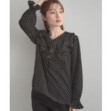 【大人可愛い・通勤】ラッフルフリルブラウス | Couture brooch | 詳細画像28