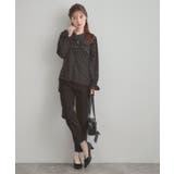 【大人可愛い・通勤】ラッフルフリルブラウス | Couture brooch | 詳細画像25