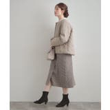 【撥水・大人可愛い】リボンキルティングジャケット | Couture brooch | 詳細画像31 