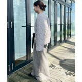 【撥水・大人可愛い】リボンキルティングジャケット | Couture brooch | 詳細画像37 