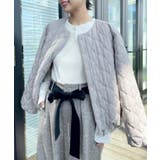 【撥水・大人可愛い】リボンキルティングジャケット | Couture brooch | 詳細画像38 