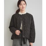 【撥水・大人可愛い】リボンキルティングジャケット | Couture brooch | 詳細画像22 