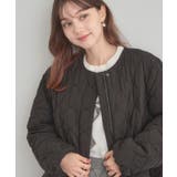 【撥水・大人可愛い】リボンキルティングジャケット | Couture brooch | 詳細画像25 