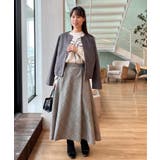 【通勤・大人可愛い】TRチェックスカート | Couture brooch | 詳細画像7 