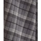 【大人可愛い・微起毛】先染めチェック柄フィット＆フレアワンピース | Couture brooch | 詳細画像26 