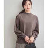 バックレースアップ微起毛ニット | Couture brooch | 詳細画像8