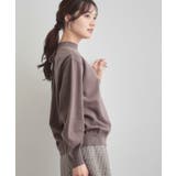 バックレースアップ微起毛ニット | Couture brooch | 詳細画像9