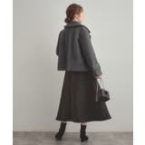 【S-LL/無地・チェック柄】プードルボア ショートコート | Couture brooch | 詳細画像14