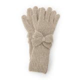ベージュ(052) | ロングニットグローブ | Couture brooch
