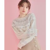 【着映え】求心フェザーニット | Couture brooch | 詳細画像10