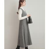 【通勤・大人上品】ラメツイード ジャンパースカート | Couture brooch | 詳細画像7 