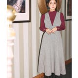 【通勤・大人上品】ラメツイード ジャンパースカート | Couture brooch | 詳細画像2 