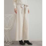 【上品華やか・通勤】ラメツイード ワイドパンツ | Couture brooch | 詳細画像41 