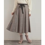 【通勤・大人上品】ラメツイード フレアスカート | Couture brooch | 詳細画像13