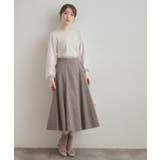 【通勤・大人上品】ラメツイード フレアスカート | Couture brooch | 詳細画像12