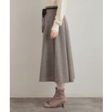 【通勤・大人上品】ラメツイード フレアスカート | Couture brooch | 詳細画像27