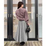 【通勤・大人上品】ラメツイード フレアスカート | Couture brooch | 詳細画像9