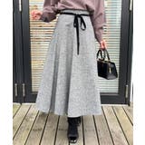 【通勤・大人上品】ラメツイード フレアスカート | Couture brooch | 詳細画像10