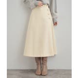 【通勤/金ボタン】フェイクウール ポンチスカート | Couture brooch | 詳細画像4