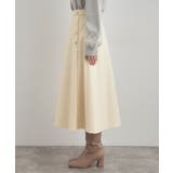 【通勤/金ボタン】フェイクウール ポンチスカート | Couture brooch | 詳細画像38