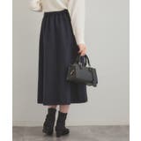 【通勤/金ボタン】フェイクウール ポンチスカート | Couture brooch | 詳細画像29