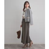 シルキーヘビーサテンスカート | Couture brooch | 詳細画像12